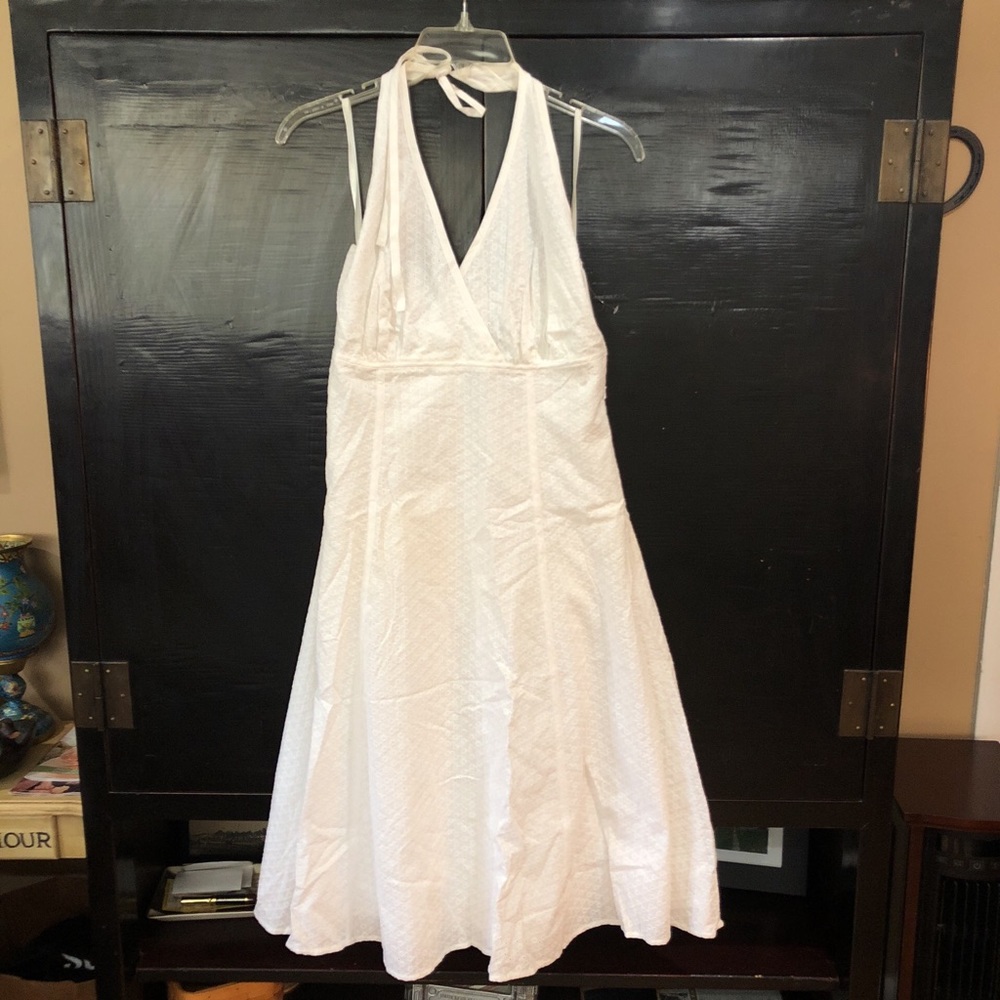 Liz Claiborne White Sundress sz 4